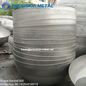 19mm to 1000mm Hollow Steel Balls Stainless Steel Hemispherical Head 500mm Hollow Steel Half Ball thumbnail-3