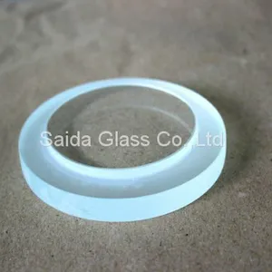 Ultra Clear Custom Borosilicate Glass Round for Lamp Lighting Glass Shade thumbnail-5