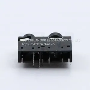 Computer Audio Audio Double Hole 9 Feet Vertical Pin 3.5mm Earphone Jack thumbnail-3