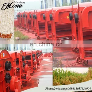 Small Mobile Grains Thresher Rice Thresher With Wheels for Mini Thresher Machine thumbnail-2