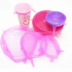 Silicone Collapsible Leakproof Storage Bowls With Lids thumbnail-2