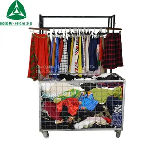 Wholesale Used Dress Used Clothes and Shoes Bales in Container thumbnail-1