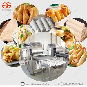 Automatic Injera Maker Lumpia Making Spring Roll Wrapper Machine Price thumbnail-4
