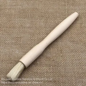 Wooden Kitchen and BBQ Sauce Brushes, Made of Chinese Cherry and Pig Hair thumbnail-3