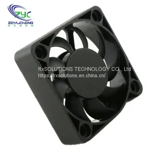 5015 5CM DC Cooling Fan With 0.09A Sleeve Bearing 2 Wires 2pins For Case Program-controlled Machine Humidifier thumbnail-1