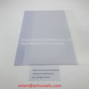 White PET No-Laminated Card(Laser) thumbnail-2