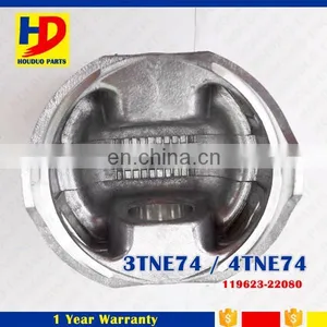 Diesel Engines 3TNE74 4TNE74 Piston With Pin 119623-22080 thumbnail-3