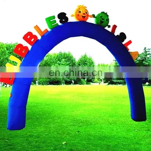 Colorful Inflatable Welcoming Entrance Letter Semicircle Arch For Event thumbnail-1