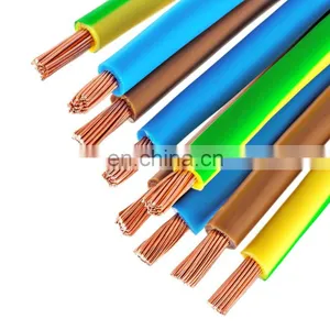 Best Price PVC Cover Stranded /Flex Copper Ininsulated Electric Conductor for Home thumbnail-5