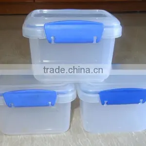 3 Pcs Set Promotional Clip Plastic Food Storage Container thumbnail-4