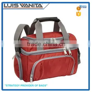 Good Quality Nice Red Beer Cooler Bag thumbnail-1