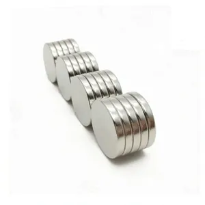 Disc Magnet Sintered NdFeB Round Magnet Nickel Strong Permanent Magnet thumbnail-1