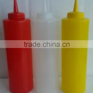 32OZ Food Grade Plastic Squeeze Sauce Bottle With Screw Cap thumbnail-4