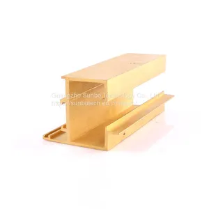 Brass Window/Door Frame Customized Shape Extruded Brass Profile thumbnail-1