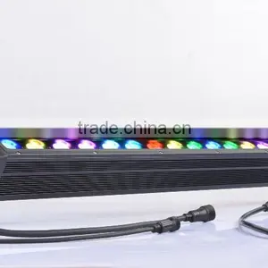 Waterproof 18pcs*10w RGBWA Led Strip Wall Washer Light thumbnail-2