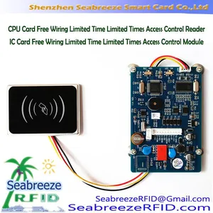 CPU Card Free Wiring Limited Time Limited Times Access Control Reader, IC Card Free Wiring Limited Time Limited Times Access Control Module thumbnail-1