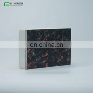 High Density Polyethylene Fire Resistant Roof Faux Wall Fireproof Mineral Roof Indoor Paneling Wool Panel Bricks thumbnail-5