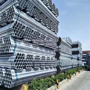 Yunnan Galvanized Steel Pipe Wholesale Q235 Hot Dip Galvanized Steel Pipe Greenhouse Vegetable Steel Pipe Specifications Are Complete thumbnail-1