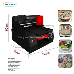 Automatic Edible Picture Cake Printer T-shirt Printing Machine Digital Printing Machine thumbnail-5