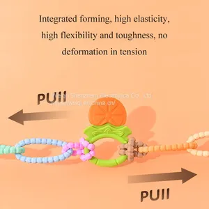 Baby Teether Colorful Annular Chain Holder Straps by Weiqi thumbnail-5