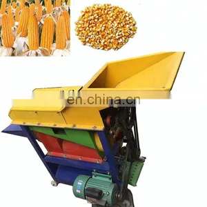 Small Electrical Farm Corn Sheller and Thresher Combined Shelling Threshing Machine thumbnail-5