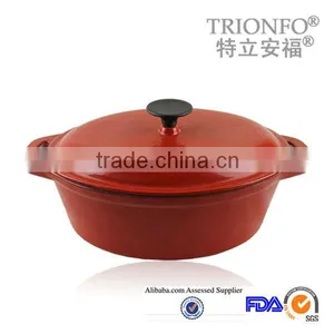 Color Enamel Coating Cast Iron Pot thumbnail-1