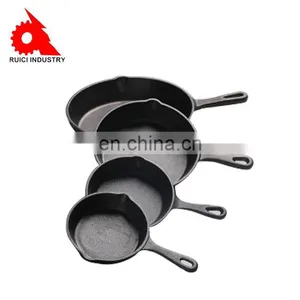 Iron Cast Skillet Set Kitchen Accessories Set Cookware Skillet thumbnail-5