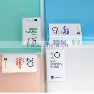 2015 High Quality Refiliable pp Display Pocket File Presentation Clear Book thumbnail-4