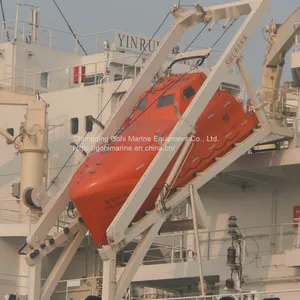 MED Approved SOLAS 40 Persons Enclosed Free Fall Life Boat thumbnail-2