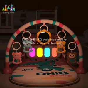SQ Kids Toys Baby Play Mat Juguetes Para Bebes Learning Sensory Baby Toys Kick and Play Piano Baby Gym thumbnail-4