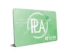 100% Eco-friendly Factory Price Bio Eco-friendly PLA Polylactic Acid Card PLA Material Smart Card thumbnail-1
