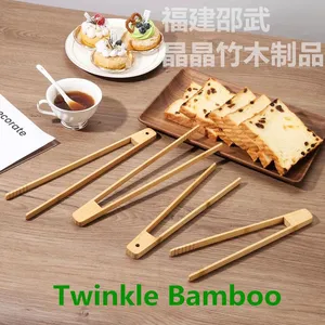 Bamboo Fruit Tong,bamboo Tongs,bamboo Wooden Cooking Tools Whoelsale thumbnail-3