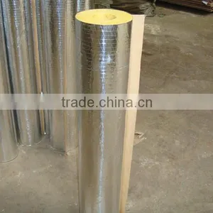 Alu Foil Faced Glass Wool Pipe Insulation Materials thumbnail-1