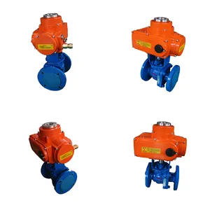 90 Degree Electric Motorized Type On-off Ball Valve thumbnail-1