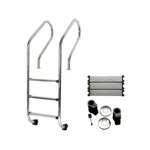 2-5 Steps S.S#304/#316 High Quality Swimming Pool Ladder For Wholesale thumbnail-1