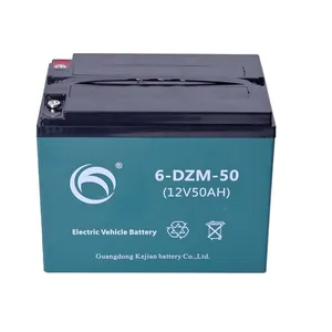 6 EVF 58 Battery 12V Maintenance Free Deep Cycle Electric Vehicle Battery 12v58ah Battery thumbnail-1
