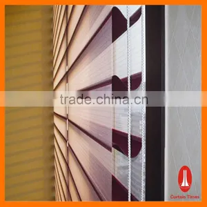 Shangri-la Double Layer Roller Blinds Window Curtain Rod Curtain Tape thumbnail-1
