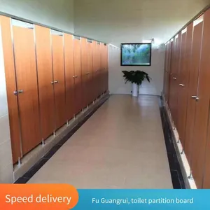 Pvc Board Shower Partition, Public Toilet Partition, Anti - Compact Bathroom Material Manufacturer thumbnail-3