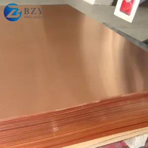 Copper Plate Sheet Pure Electrolytic Copper C10100 C10200 C10300 Copper Sheets 99.99% Manufacturer thumbnail-4