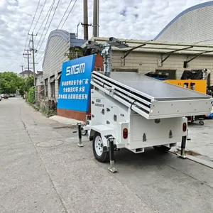 Trailer-mounted Solar Lighting Tower thumbnail-2