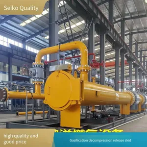 Hongyi Technology Single-metering Gas Pressure Regulating Cabinet, Natural Gas Pressure Regulating Box, Installation and Maintenance, Beautiful Appearance thumbnail-4