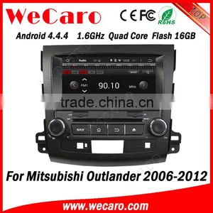 Wecaro WC-MO8063 Android 4.4.4 Car Dvd Player for Mitsubishi Outlander 2006 - 2012 3G Wifi Playstore thumbnail-2