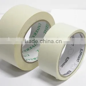 Single Sided Cloth Masking Tape , Heat Resistant Crepe Paper MASKING TAPE thumbnail-4
