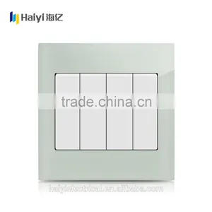 Haiyi Hot Selling Wall Switch 2 Gang 2 Way Electrical Wall Switch thumbnail-3