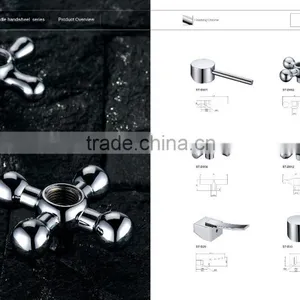 Zinc Kitchen Faucet Handle,basin Mixer Removable Handles,sink Tap Single Handle thumbnail-6