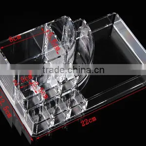 C92 ANPHY Clear Makeup Organizer Acrylic Assorted Household Jewelry Accessory Finding Box thumbnail-2