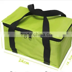 Hot Sale Insulation 4 Wine Cooler Bag 600D Polyester Cooler Bag thumbnail-2