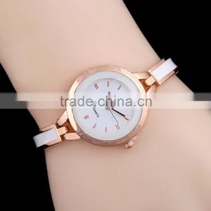 JW J W Fashion Quartz Dress Rhinestone Watch Watches Women Watches Lady Bracelet Dress Wristwatches With Ceramic Fine Steel Gold thumbnail-1