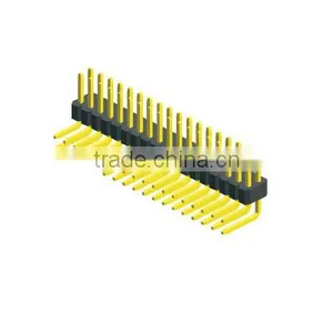 Double Row Male Pin Header 16pin Right Angle Type Pitch 1.0mm thumbnail-1