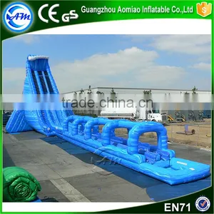 Hot Sale CE PVC Tallest Commercial Grade Giant Adult Water Inflatable Slide thumbnail-1